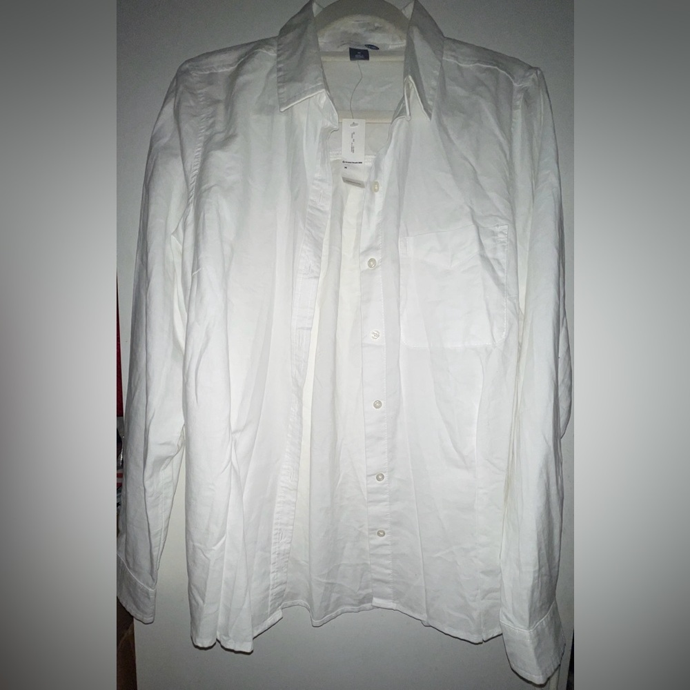 Old Navy Classic Button Down Shirt - White